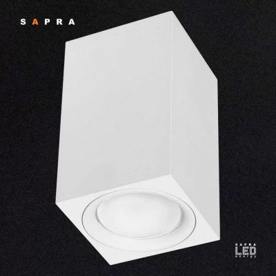 50. Накладной светильник Sapra SP004, белый