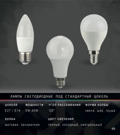 Светодиодная лампа Smartbuy